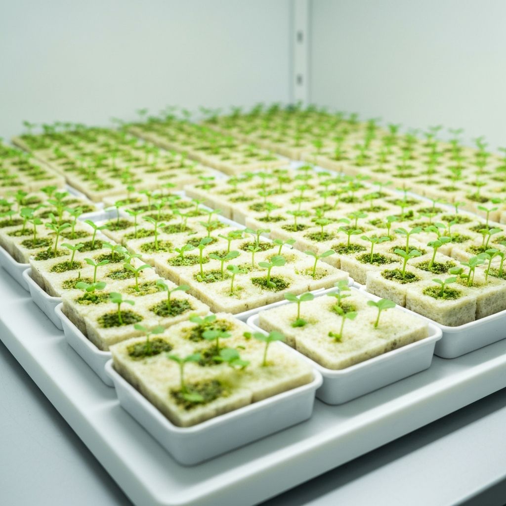 Laboratorio de multiplicacao in vitro